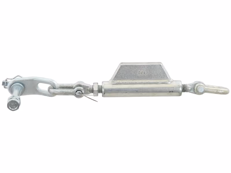 Stabilisateur à chaîne complet - Manille Ø13mm - Filettage Ø16mm - Min. Longueur:445mm - 3/4 UNC - adaptable sur tracteurs Deutz Fahr