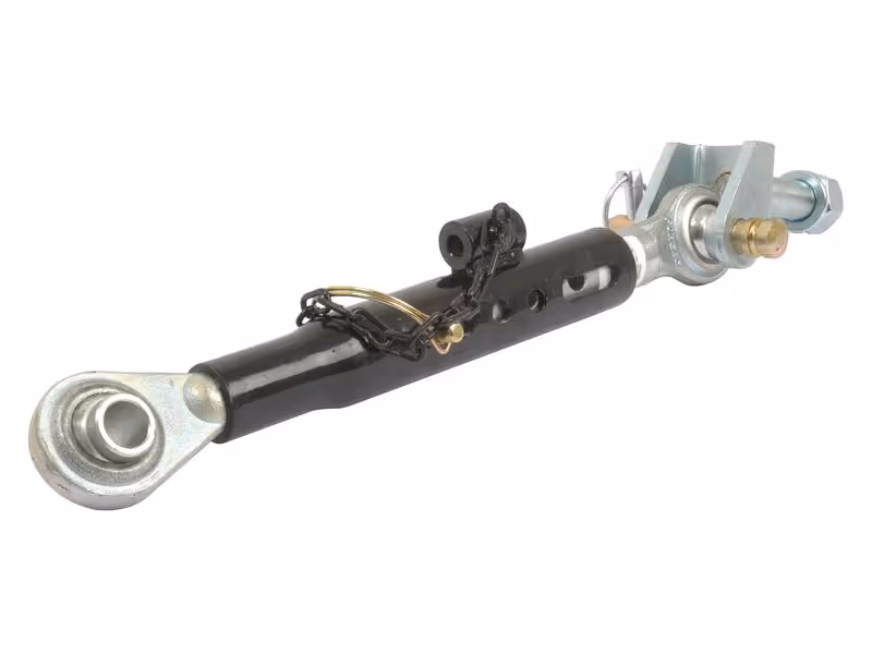 Stabilisateur télescopique - Rotule Ø19mm - Filettage Ø24mm - Min. Longueur: 375mm - 1-1/8 - adaptable sur tracteurs Fiat