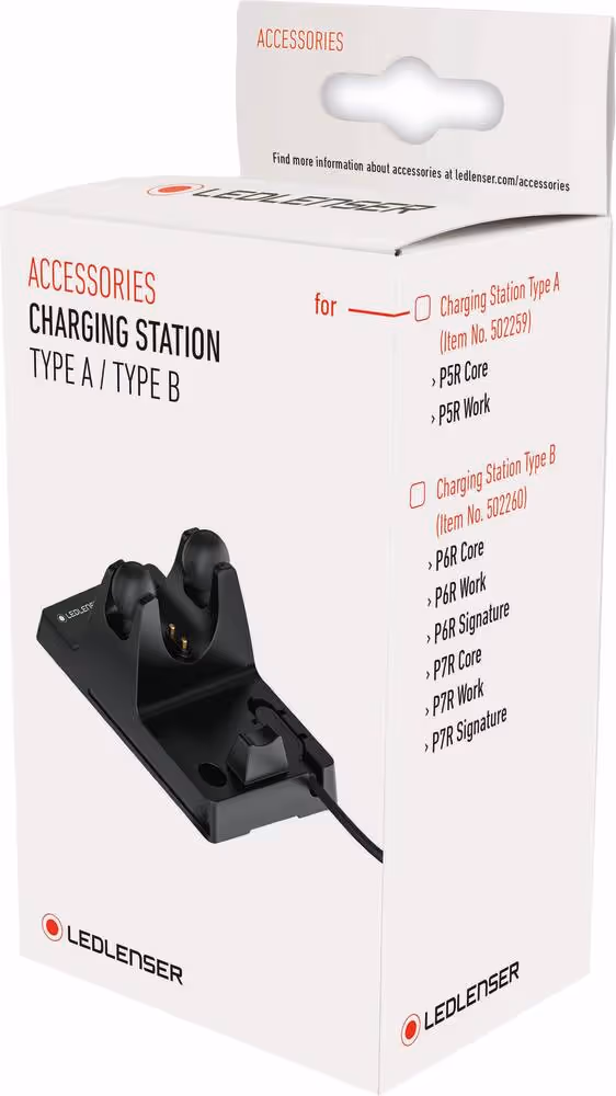 STATION DE CHARGE LED LENSER TYPE B POUR P6R / P7R