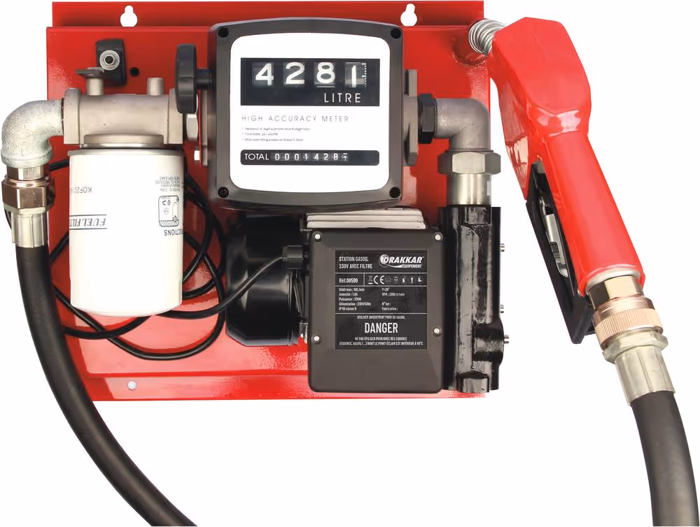 Station gasoil avec filtre 230V drakkar
