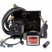 Station murale transfert gasoil 56l/mn pistolet manuel