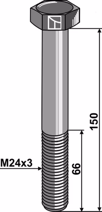 Strom | Boulon - M24x3 - 10.9