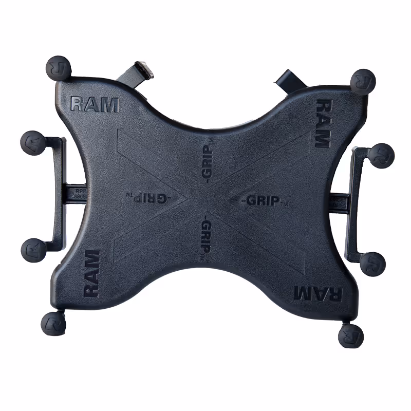 SUPP. COMPLET UNIVER. RAM TABLETTE 10''+ FIXATION BRIDE P/TUBE