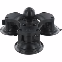 Support C 3 ventouses