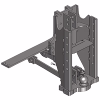 Support d'attelage, Scharmüller (330/25/32) , charge verticale max. 3000 kg , valeur D 89,3 kN , 