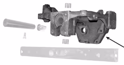 Support de balancier 1684301M91 | Massey-Ferguson