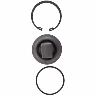 Support de bras oscillant avec bague d'écartement et de sécurité