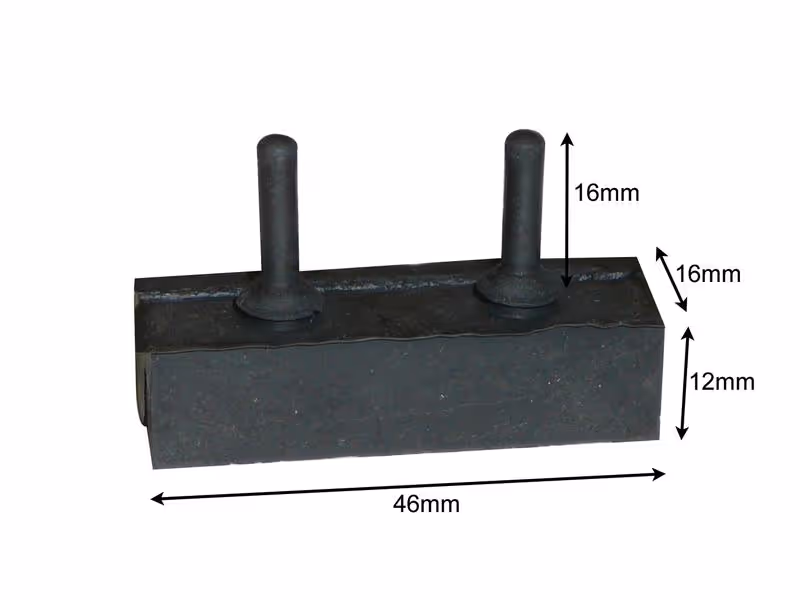 Support de grille de capot - adaptable sur tracteurs Universal, White, Allis Chalmers - ref 72089767