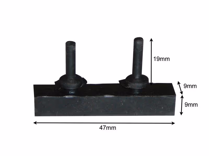 Support de grille de capot - adaptable sur tracteurs Universal, Allis Chalmers, Long - ref 72089763