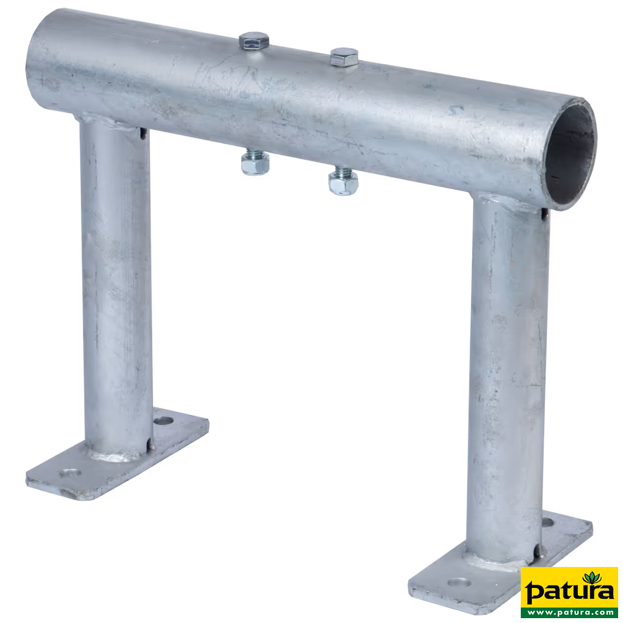 Support de montage 400 x 320 mm, avec 2 vis M12x80, galvanisé