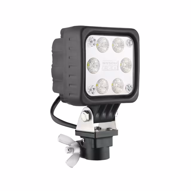 Support de phare led tube diam24 vis papillon