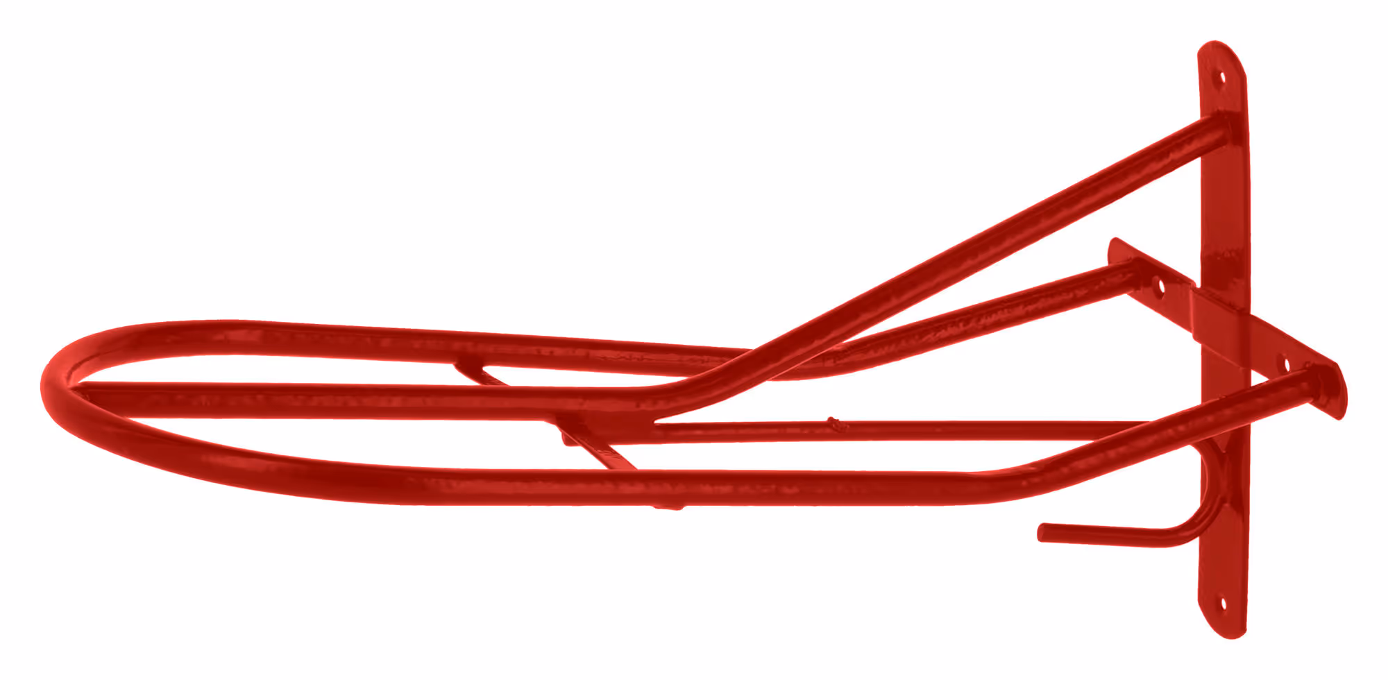 Support de selle anglaise rouge