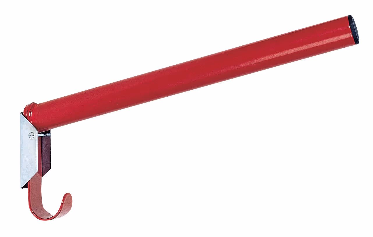 Support de selle repliable rouge