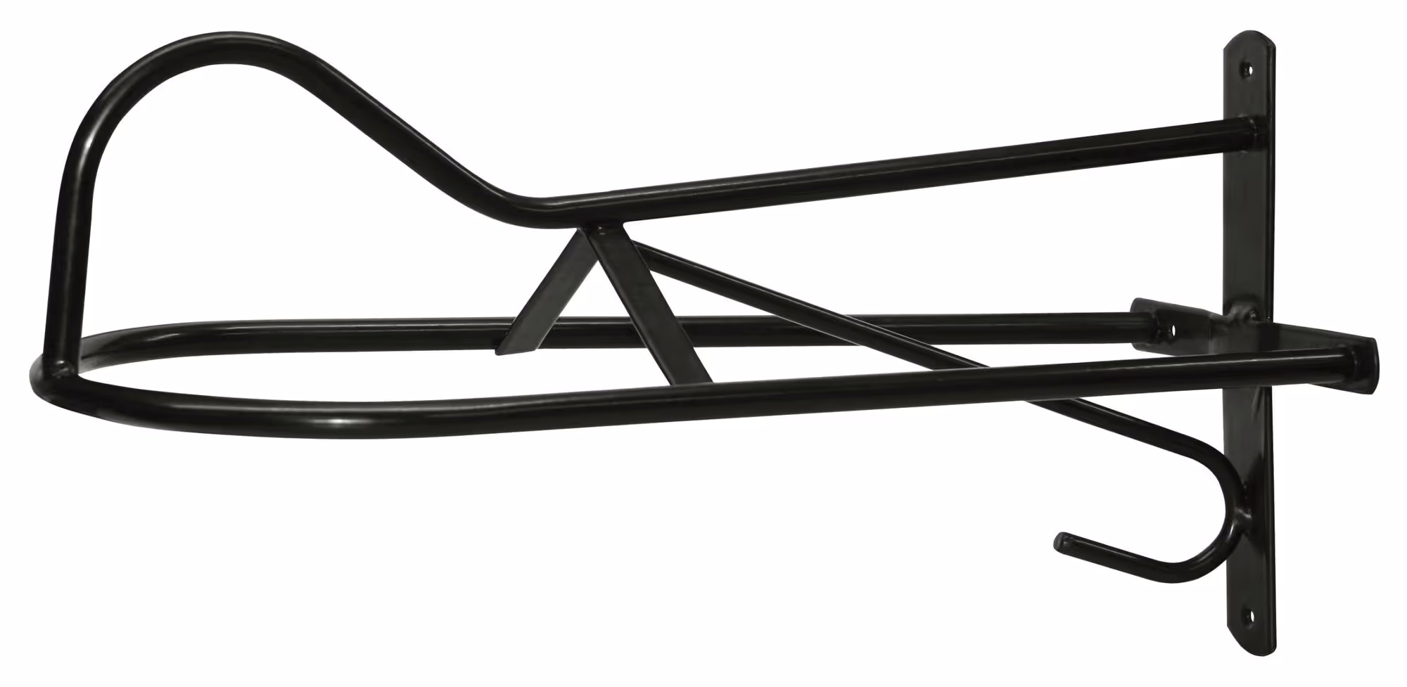 Support de selle western noir
