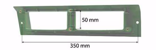Support optique droit john deere L102378 - adaptable sur tracteurs John-Deere - ref L102378