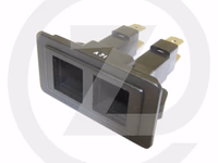 SUPPORT PLAT TEMOIN 2 AMPOULES 12V. / 1