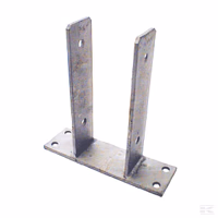 Support poteau U FV 91/200x50