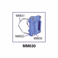 Support pour fixation compteur