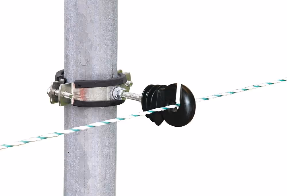 Support pour tige filetée pour piquet rond 35 à 70 mm AKO 441276