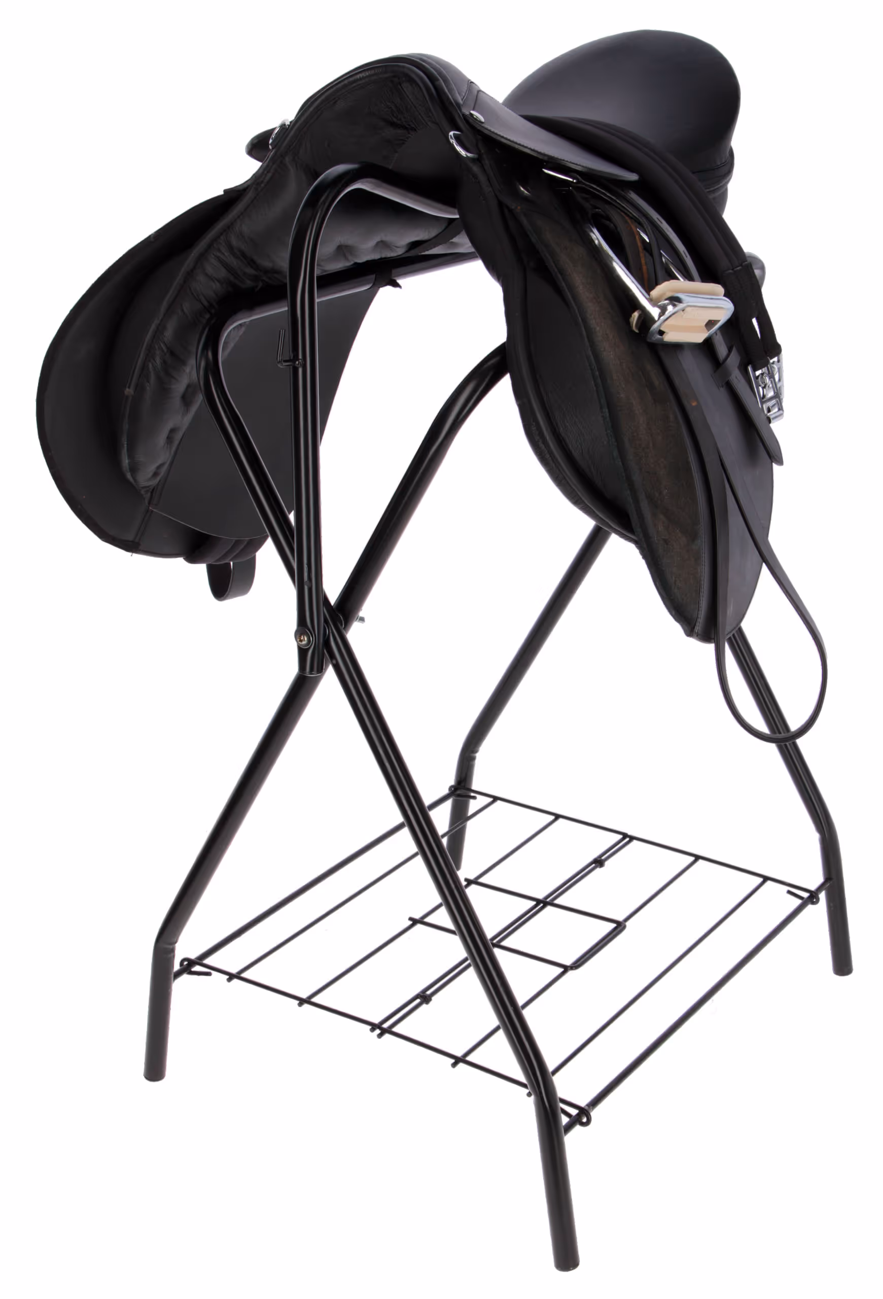 Support selle à poser noir