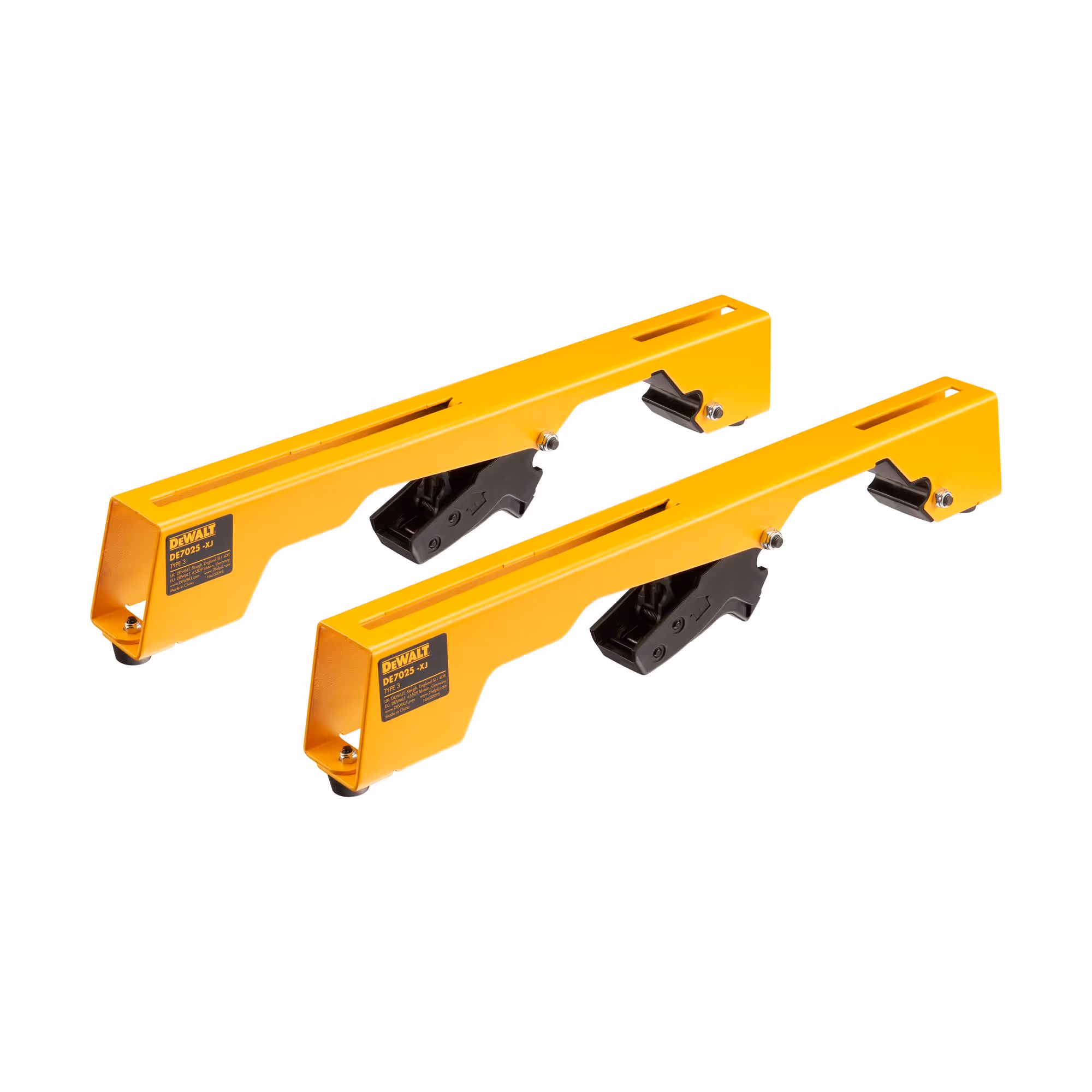 2 supports pour piètement de scies à onglets