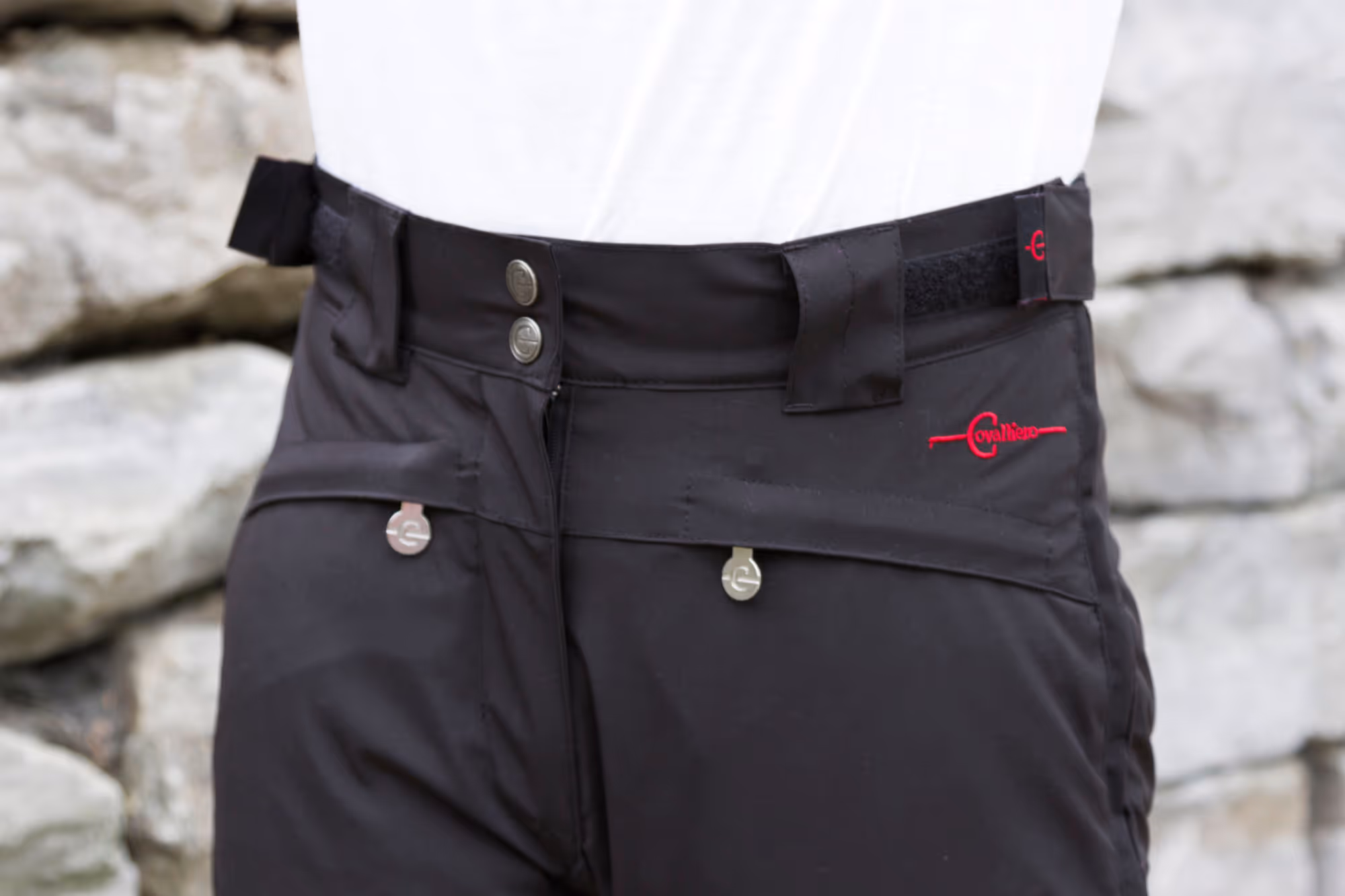 Sur-pantalon isolant Alaska enfant, noir, T.128/134