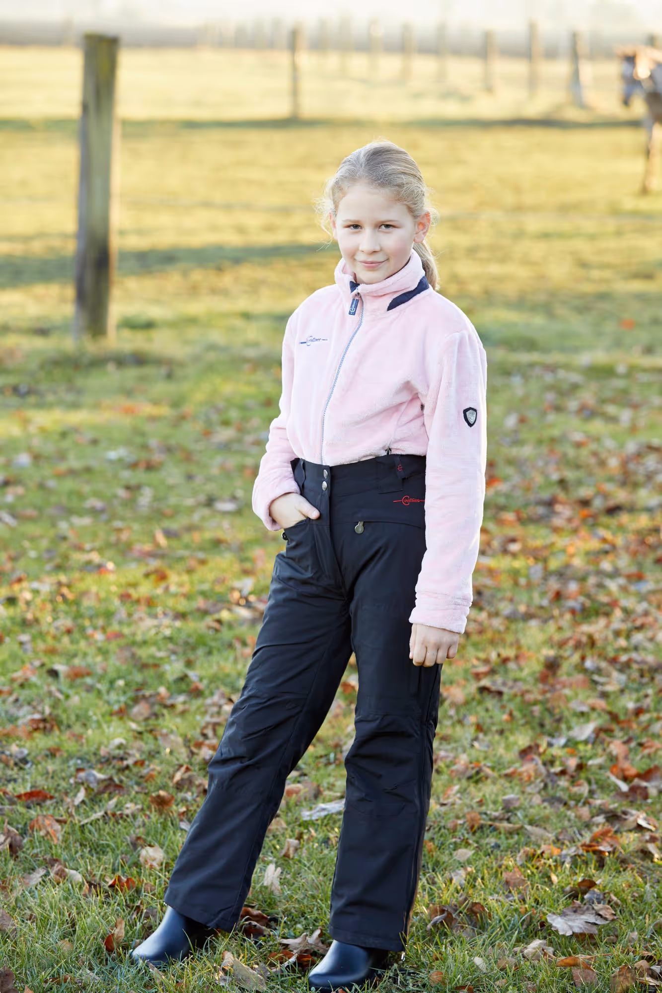 Sur-pantalon isolant Alaska enfant, noir, T.140/146