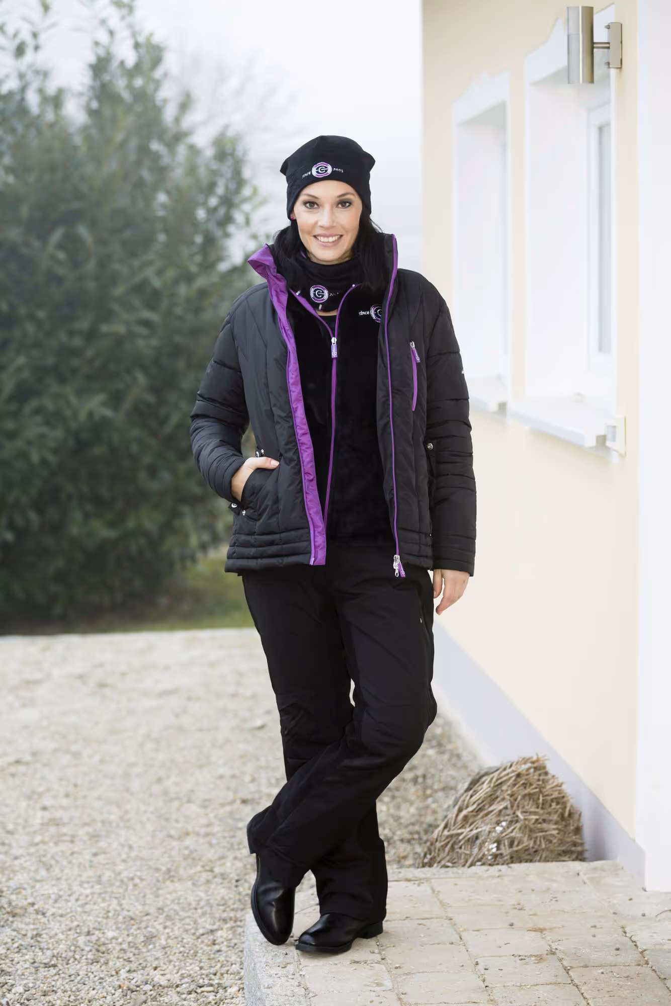 Sur-pantalon isolant Alaska enfant, noir, T.152/158