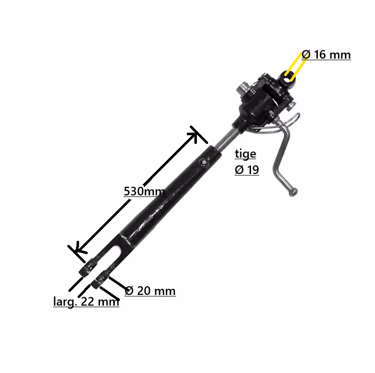 Suspente droite pour Ford 4000 adaptable