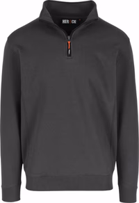 SWEAT COL CAMIONNEUR GRIS ANTHRACITE TAILLE XXL
