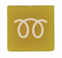 Symbole préchauffage Jaune Hella 9XT714300391