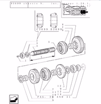 Synchroniseur inverseur 5162399 | NEW HOLLAND