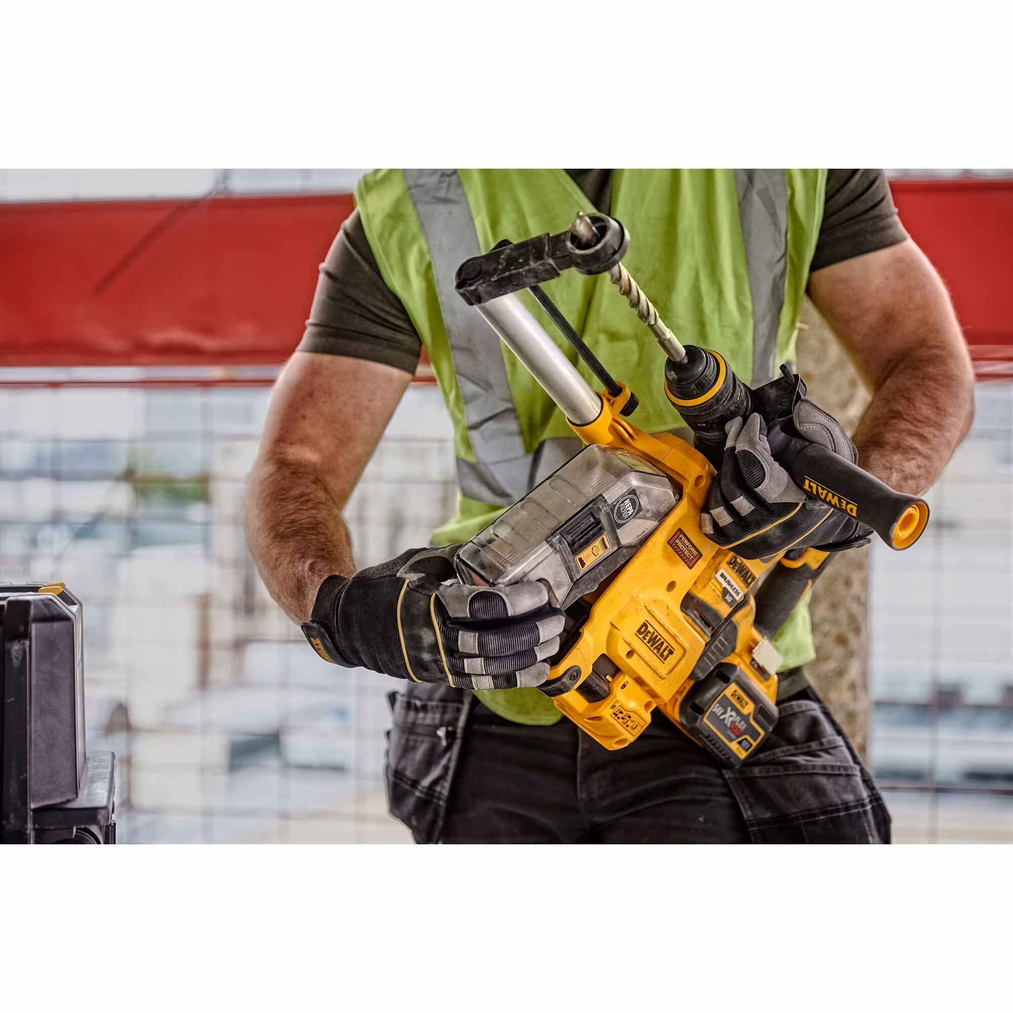 Système d'extraction des poussières pour DCH283, DCH323, DCH333, DCH334, D25333, D25334