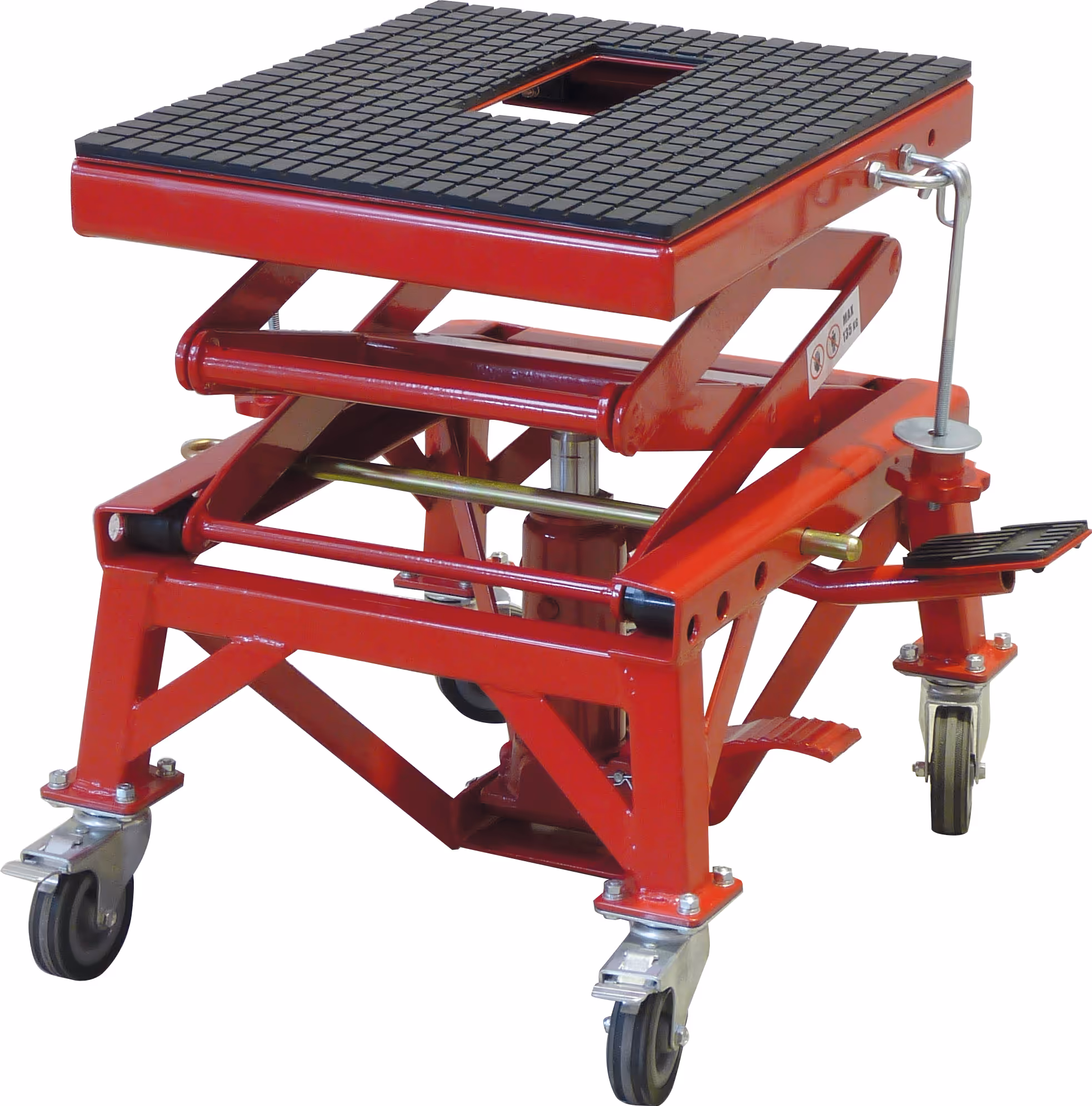 Table élevatrice hydraulique Drakkar pour moto 135 kg Origine