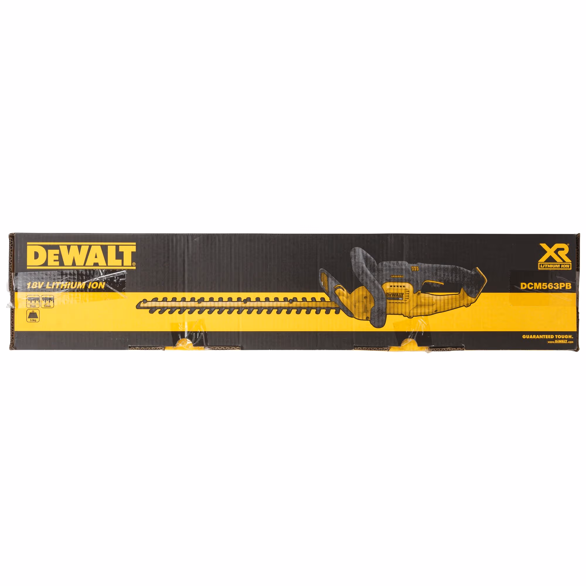 Taille-haies XR 18 V - vitesse variable (cps/min) : 0-2800 / écartement (mm) : 19 / longueur lame (cm) : 55 - sans batterie ni chargeur