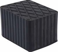 Tampon pour cric en caoutchouc 160x120x100mm Adaptable