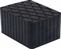 Tampon pour cric en caoutchouc 160x120x80mm Adaptable