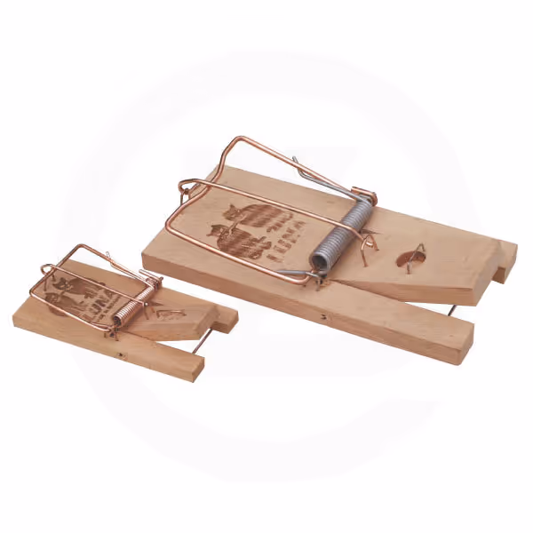 Tapette à souris en bois