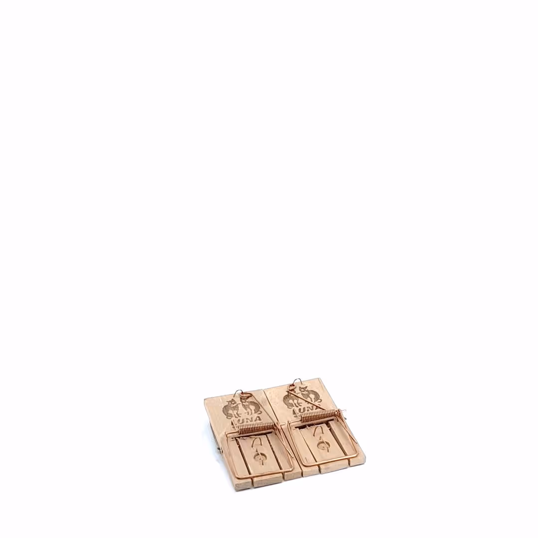 Tapette à souris en bois