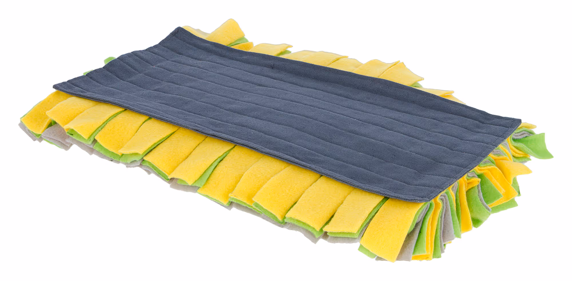 Tapis à renifler 50x30cm jaune/vert/gris
