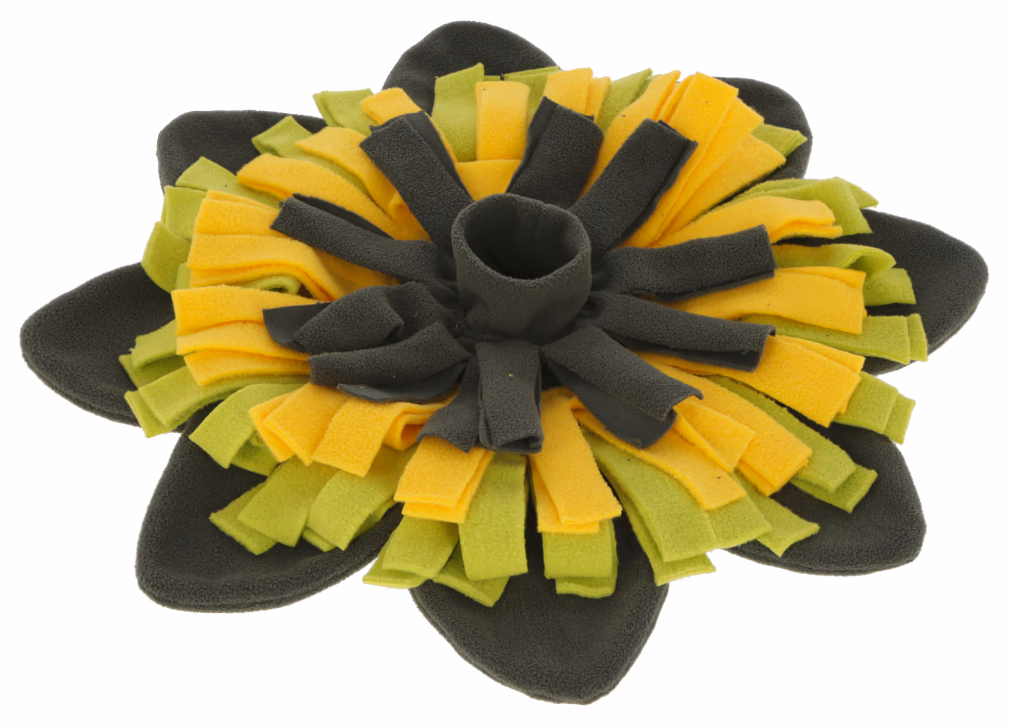 Tapis à renifler Sunflower jaune/vert, Ø40cm
