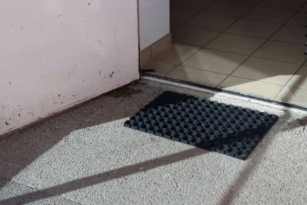 Tapis caillebotis 100% caoutchouc 40x60cm