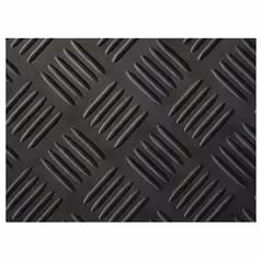 Tapis caoutchouc noir cabine 1400 x 1000 x 3mm - Vendu par 10