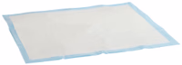 Tapis d'apprentissage blanc/bleu, 45X60cm sachet de 8