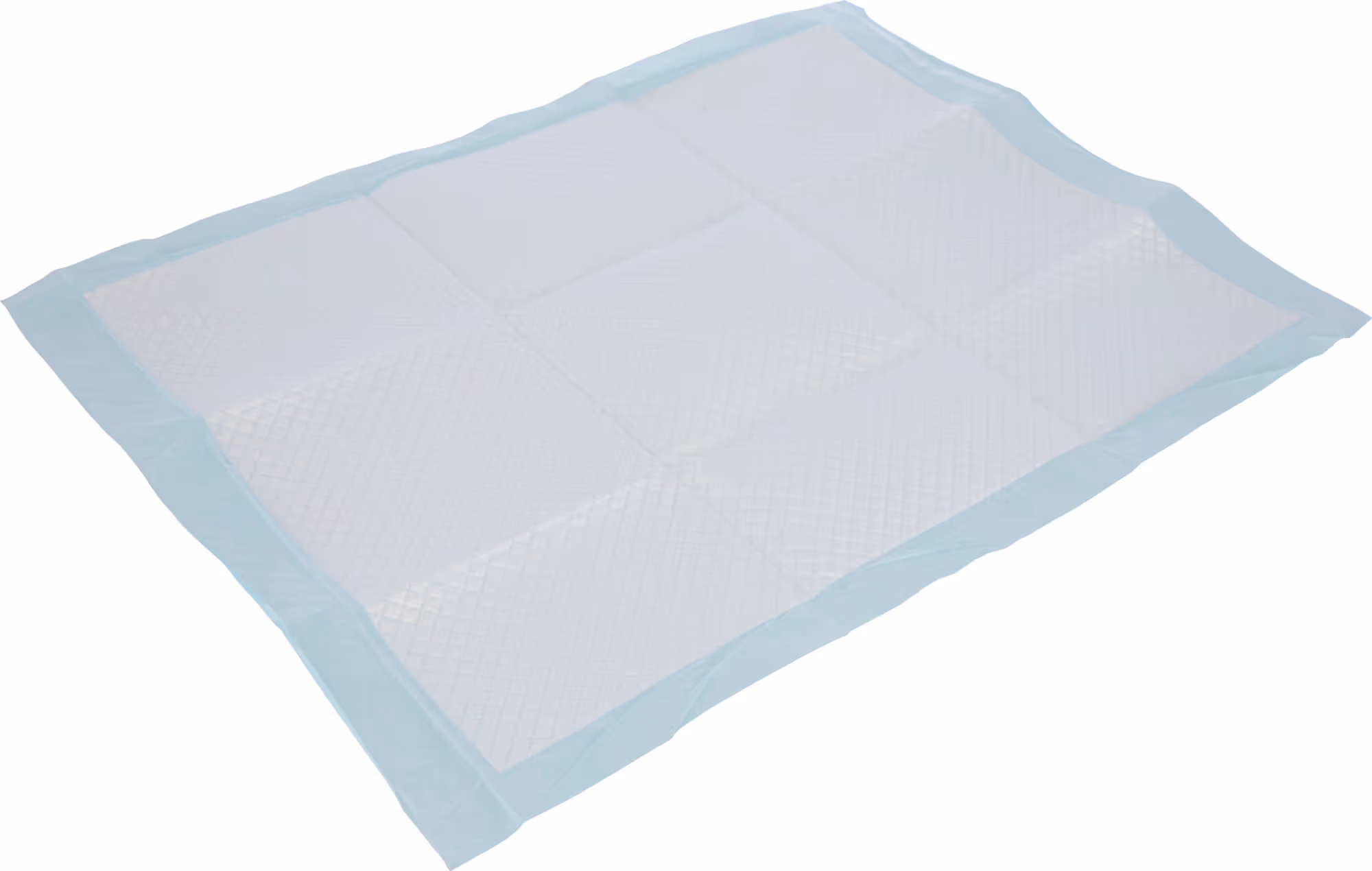 Tapis d'apprentissage blanc/bleu, 60X90cm sachet de 20