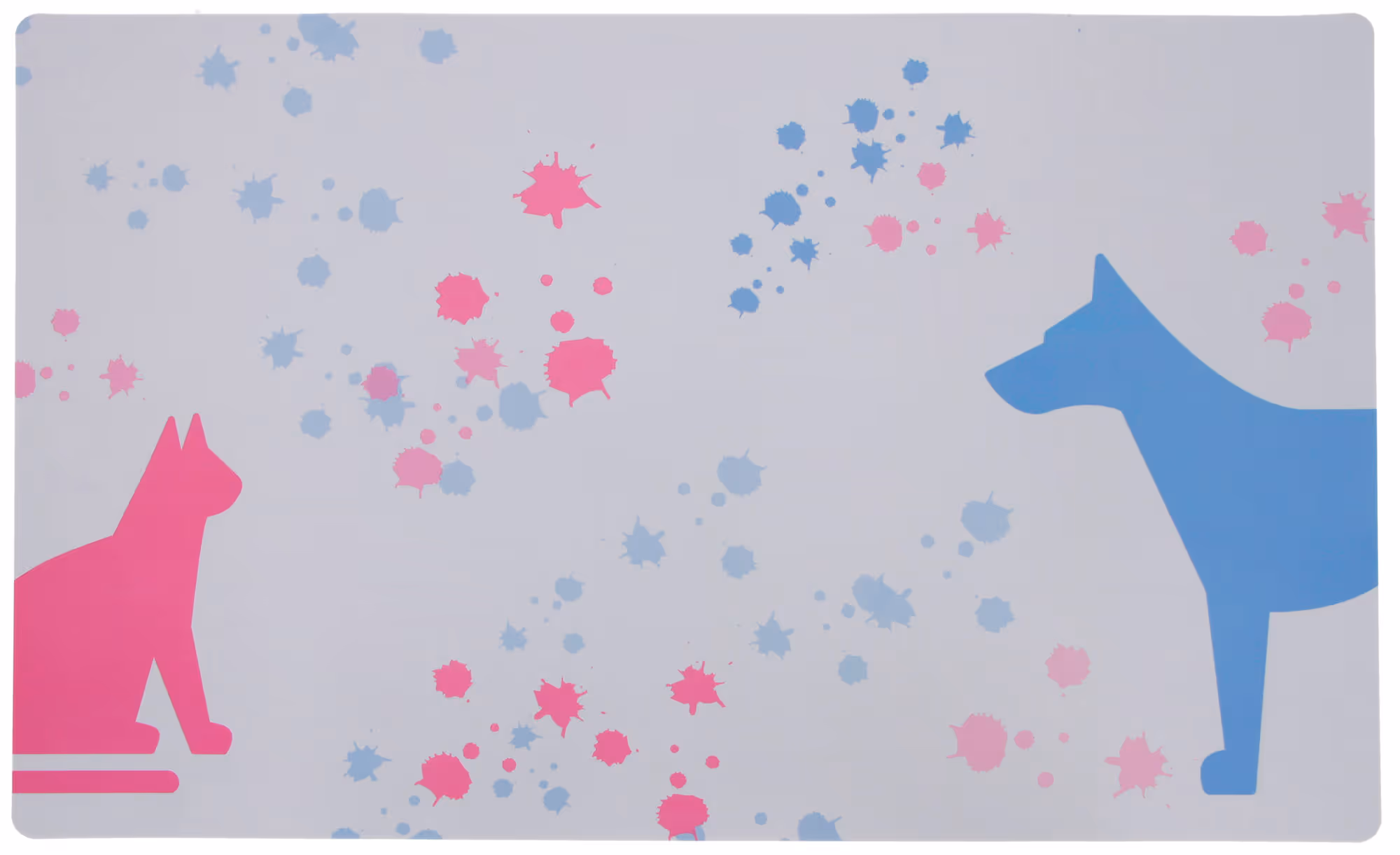 Tapis de protection pour gamelle, 55X35cm