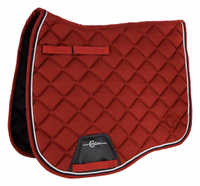 Tapis de selle Salvina dressage, bordeaux