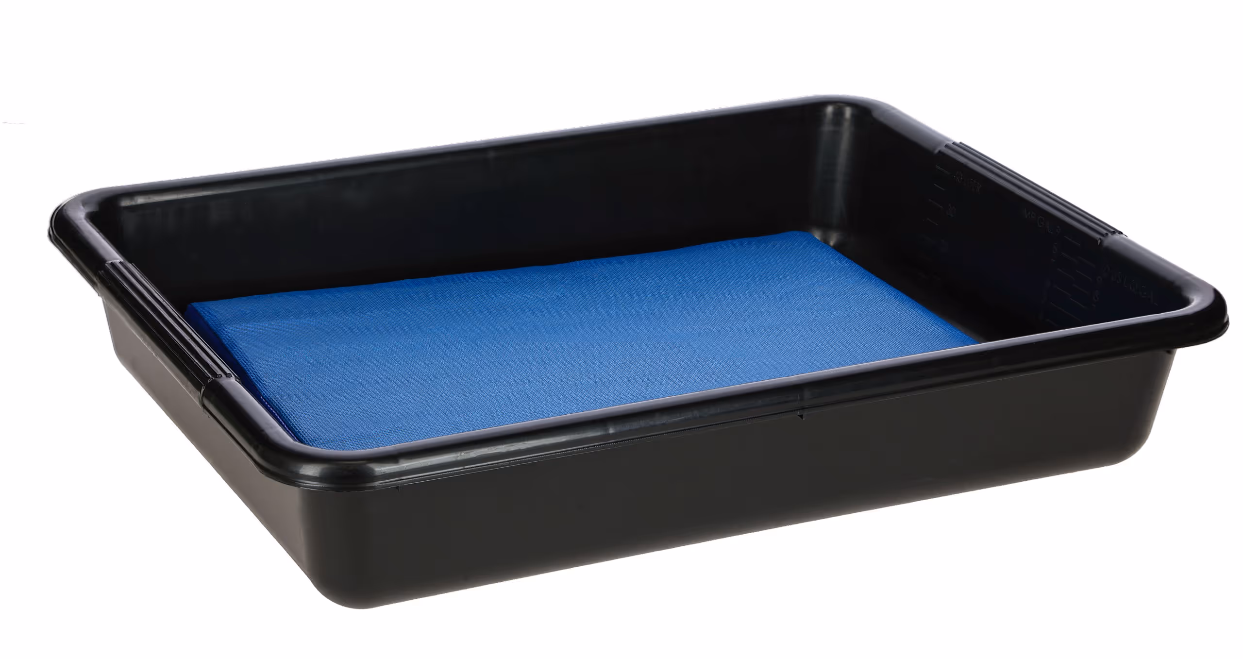 Tapis désinfectant bleu, 55x45x3cm, 6L