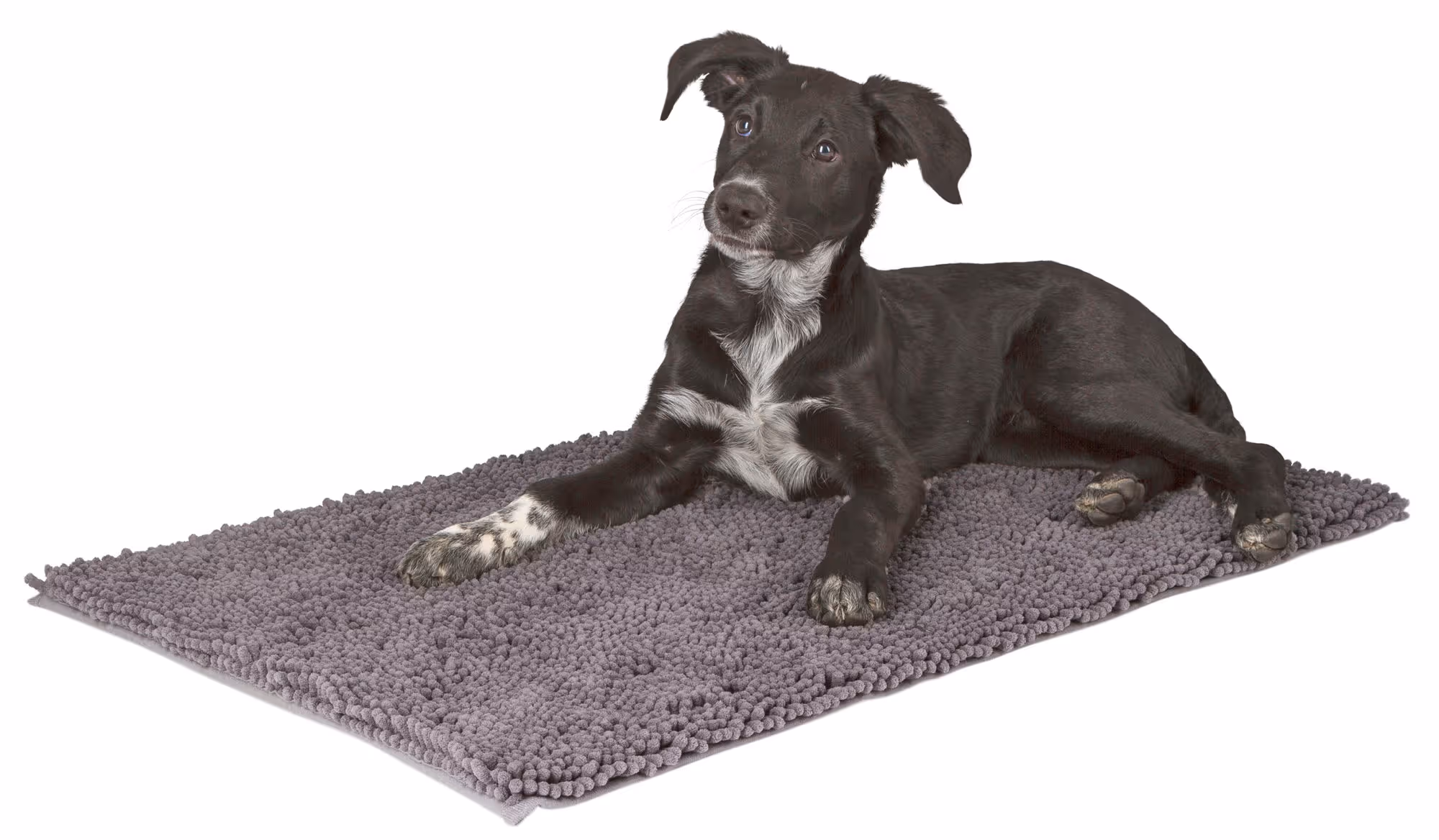 Tapis SuperBed gris foncé, 80X50cm