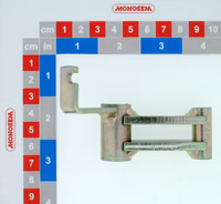 Taquet De Verrouil. Elt Nc Zn Zn Blanc 200Hbs Sans Chrome Vi Plan 66004323A Du 21.01.16 